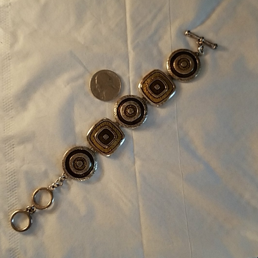 Copper tones bracelet